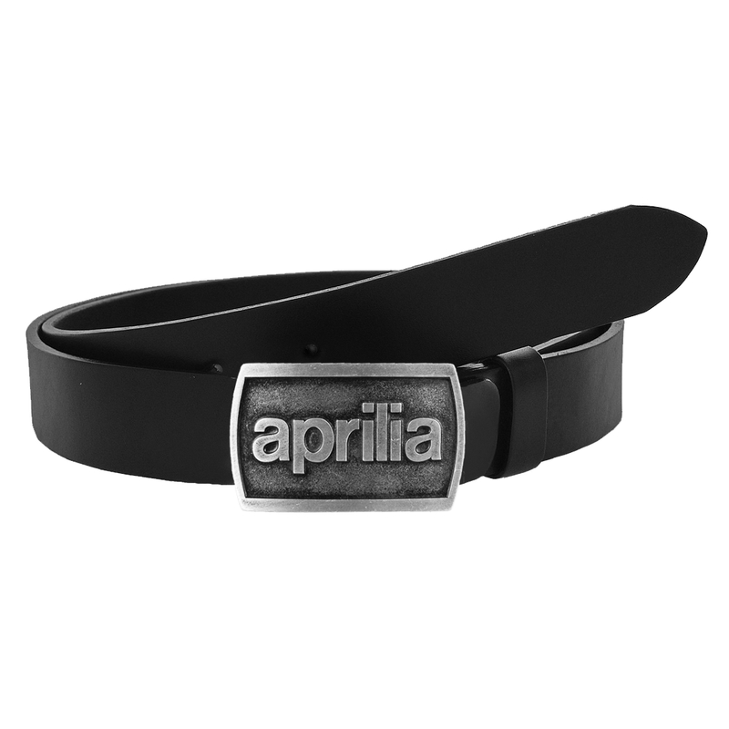 Curea moto din piele cu catarama Aprilia