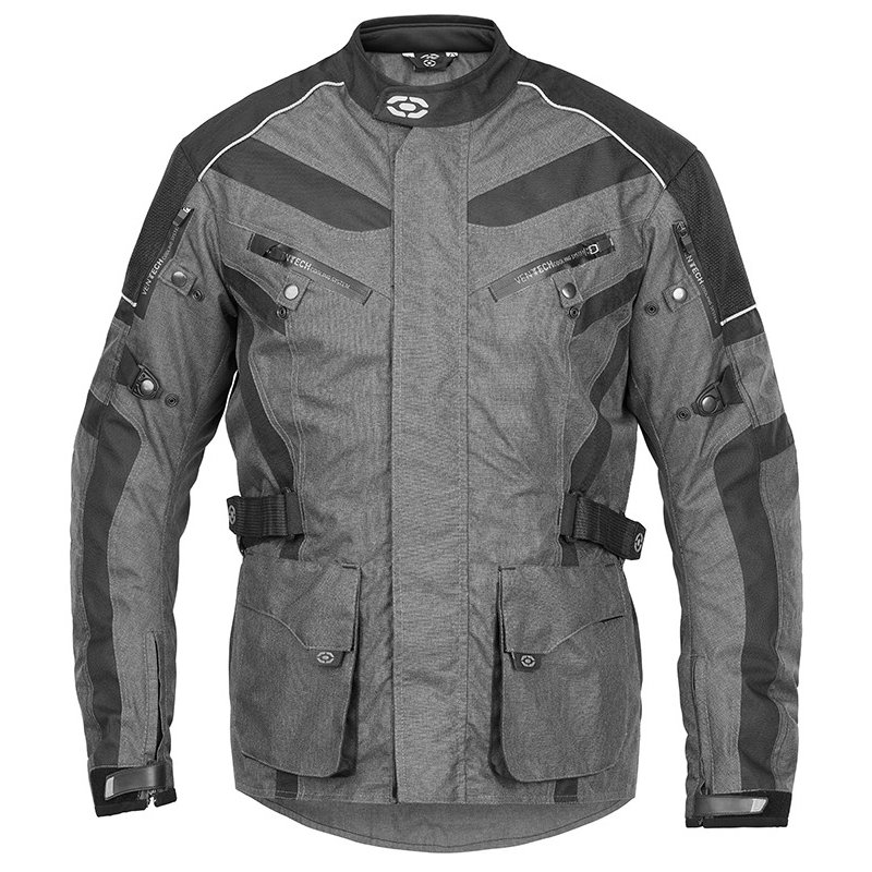 Jachetă de motociclete 4SQUARE Discovery gri  lichidare