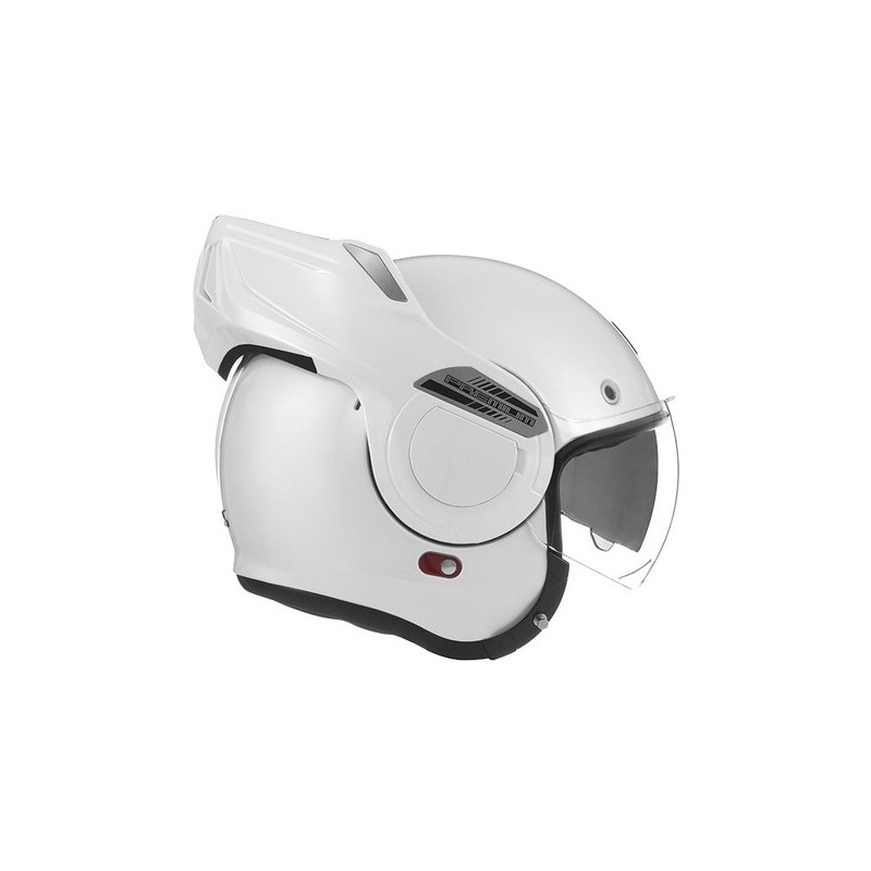 Cască de motocicletă pliabilă NOX PREMIUM Stratos alb