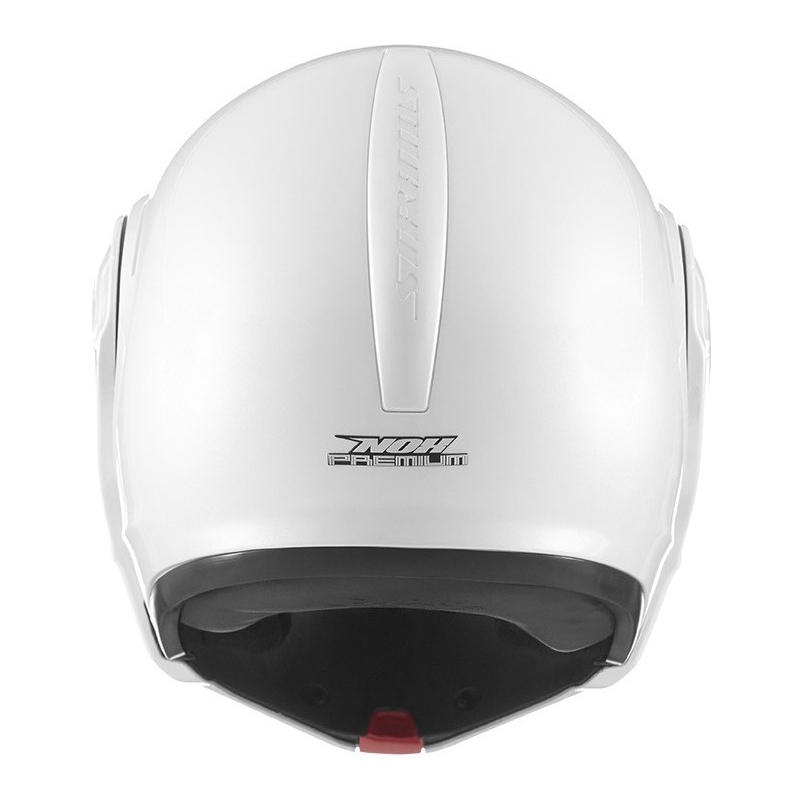 Cască de motocicletă pliabilă NOX PREMIUM Stratos alb
