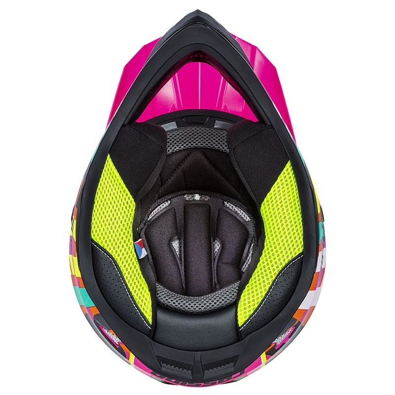 Cască de motocross pentru copii Cassida Cross Cup Sonic Junior multicolor