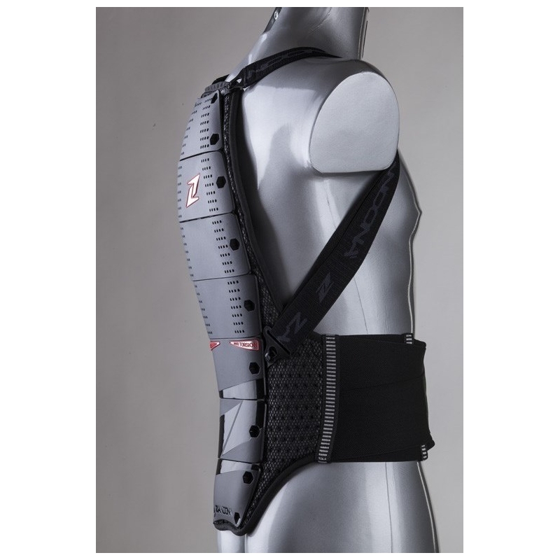 Protector de coloană vertebrală Zandona Spine Evc X6 negru 158-167 cm