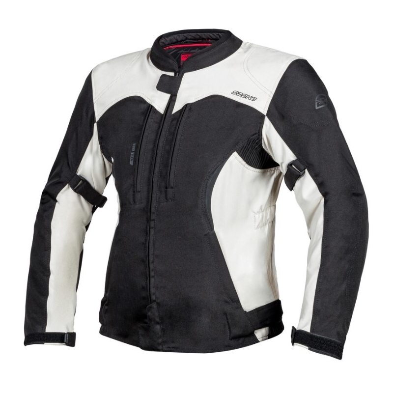 Jacheta de motociclete Ozone Delta IV Negru și gri deschis pentru femei Ozone Delta IV Vânzare lichidare