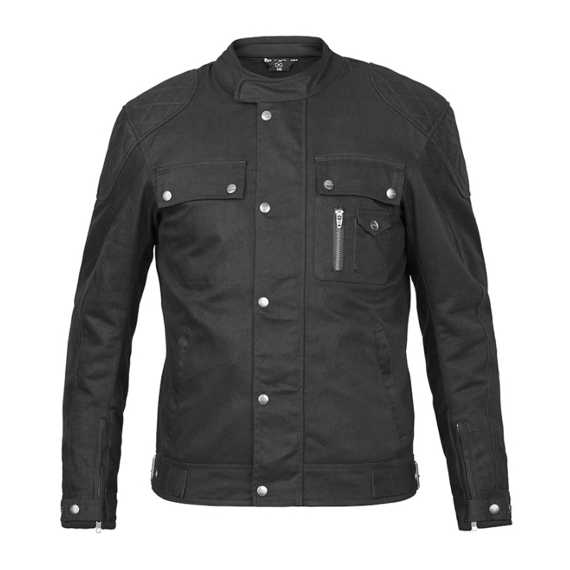 Jachetă pentru motociclete 4SQUARE Freeman negru lichidare