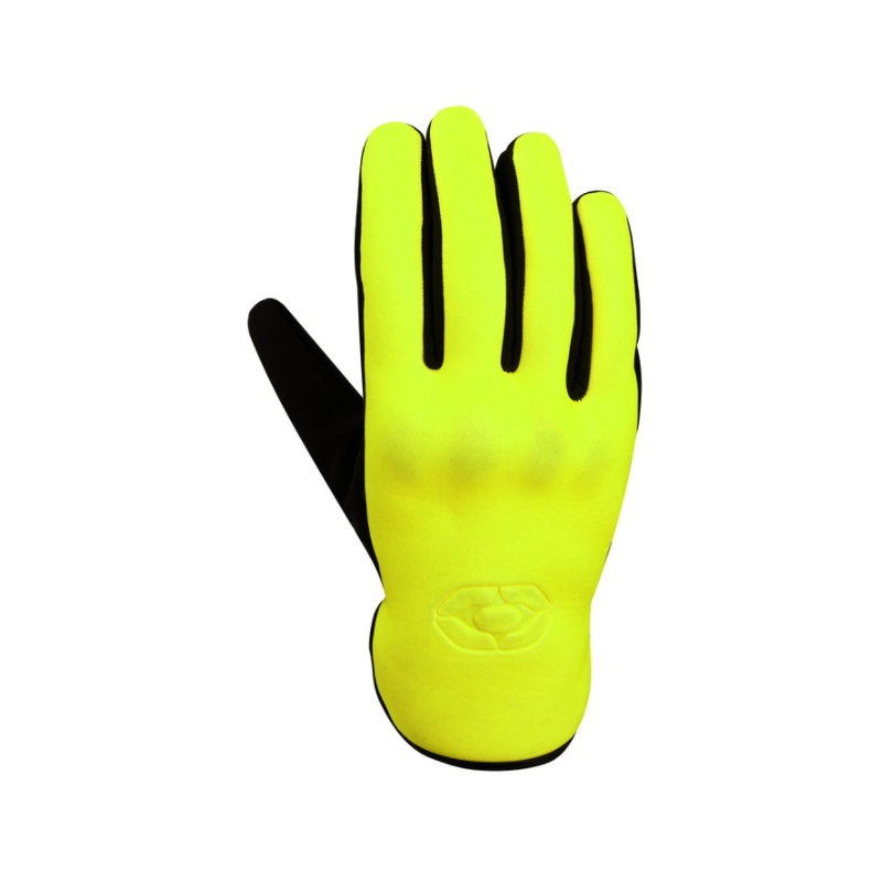 Mănuși de motociclete 4SQUARE Neo galben fluo