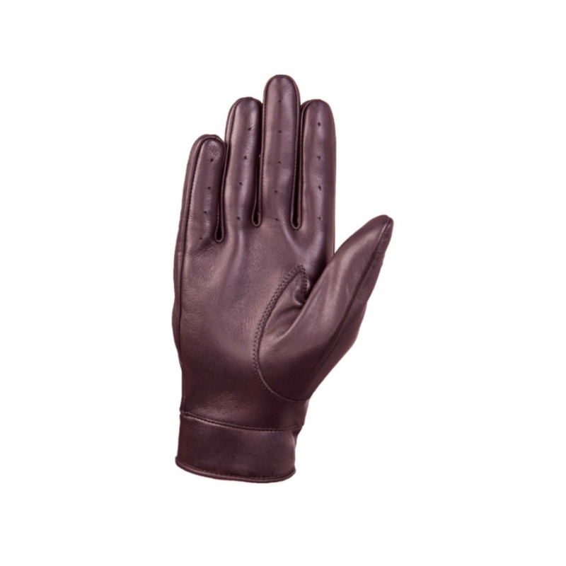 Mănuși de motocicletă pentru femei 4SQUARE Dandy roșu burgundy  lichidare