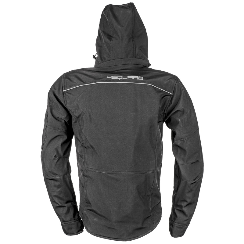 Jachetă Softshell 4SQUARE Soft negru