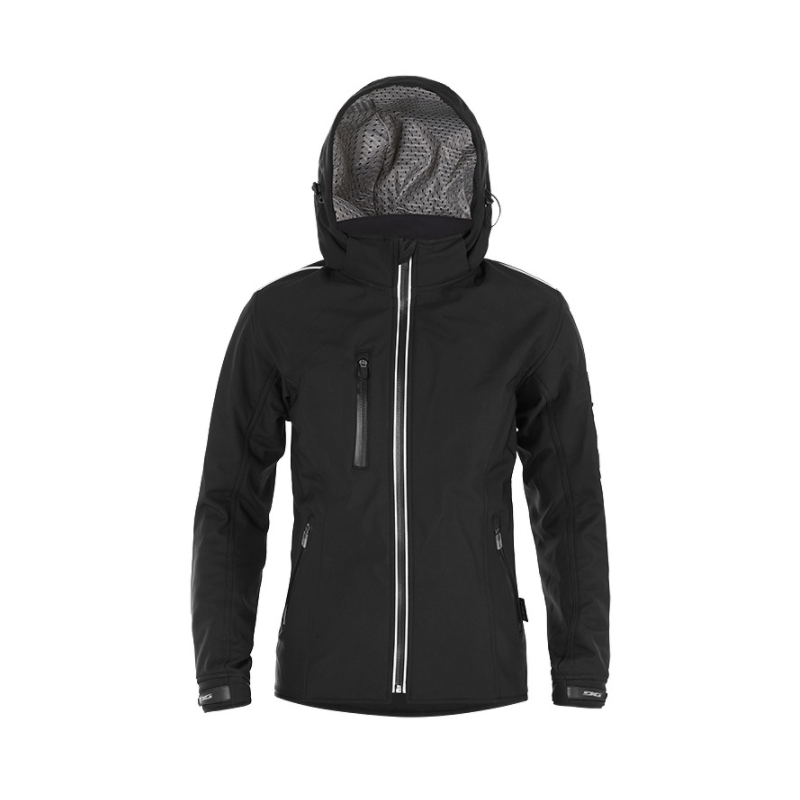 Jachetă softshell pentru femei 4SQUARE Soft negru lichidare