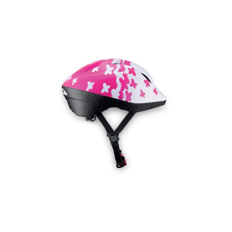 Cască de bicicletă pentru copii MET Buddy alb-roz lichidare