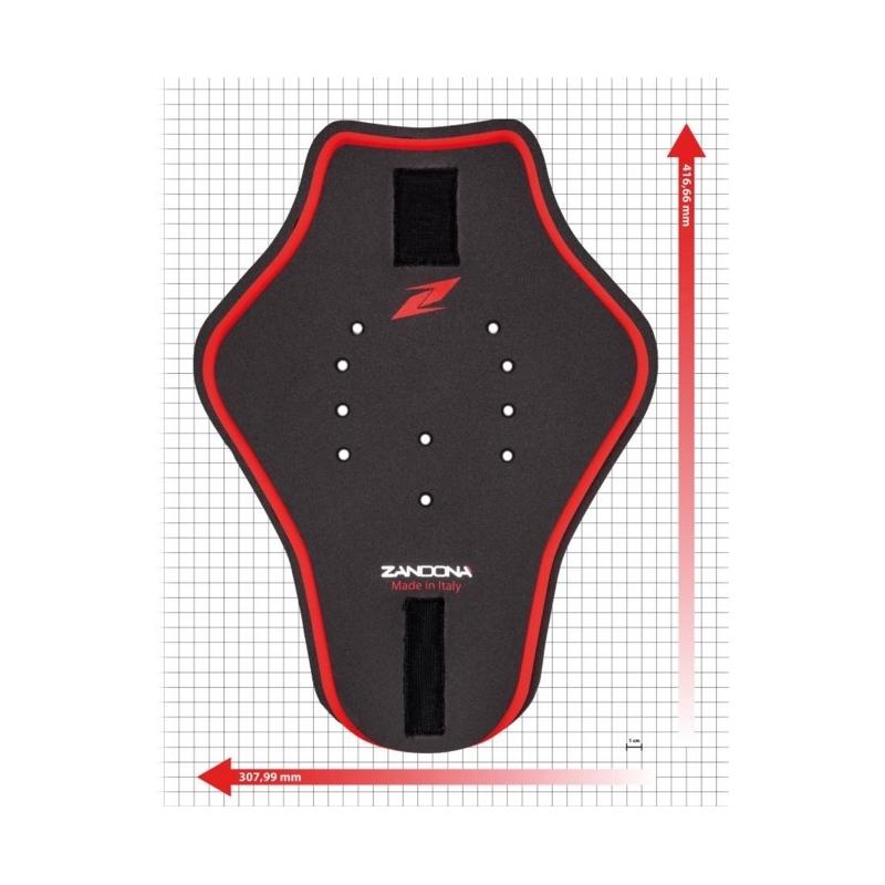 Universal Back Protector Zandona Back Insert 7104 lichidare