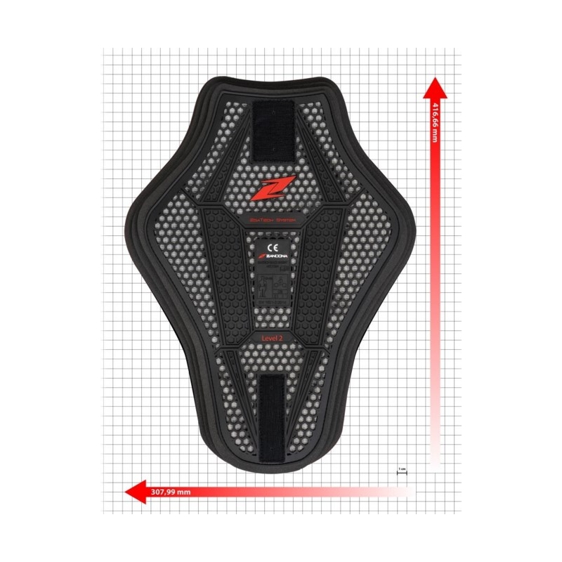 Protecție universală pentru spate Zandona Esatech Insert 7204