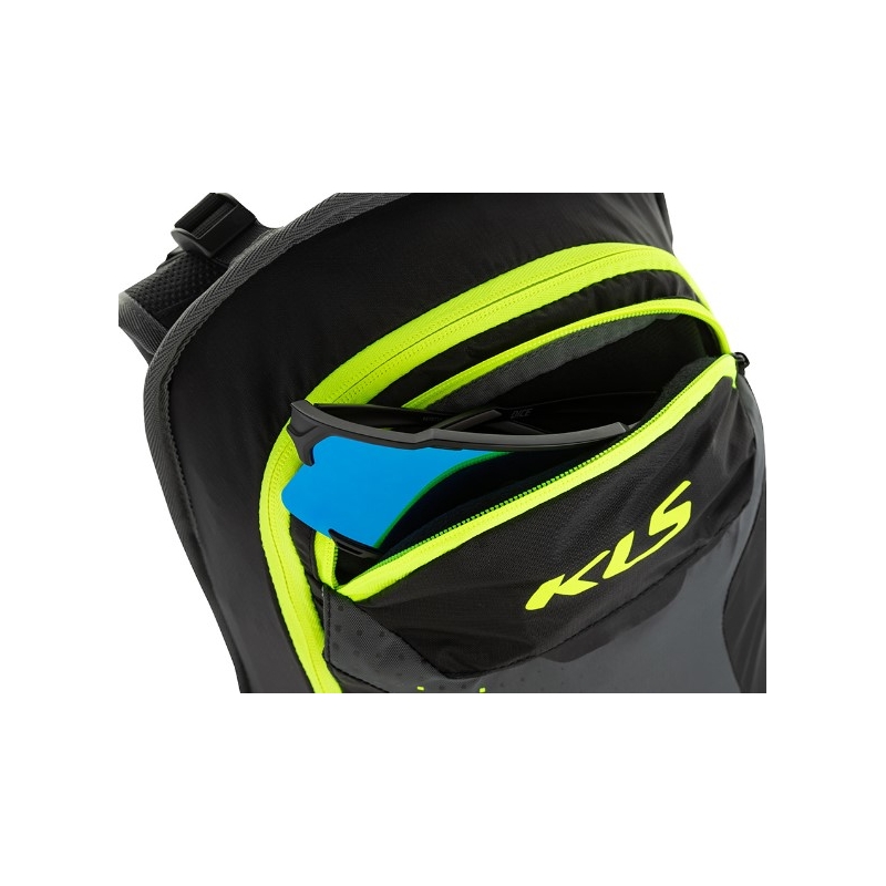 Rucsac de ciclism KELLYS Lane 10 l negru-galben-fluo lichidare