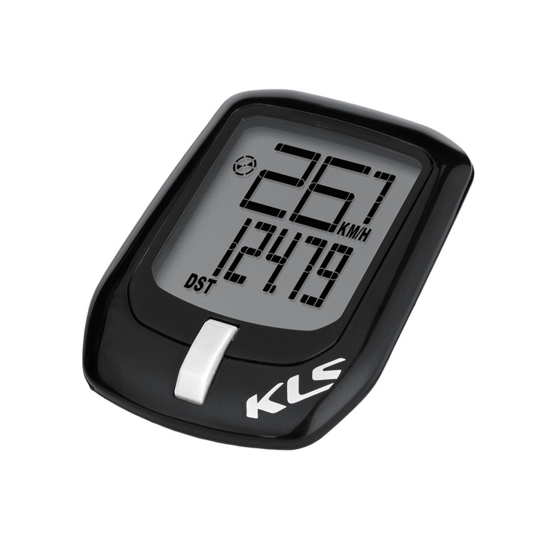 Calculator de ciclism KELLYS Direct alb-negru și alb lichidare