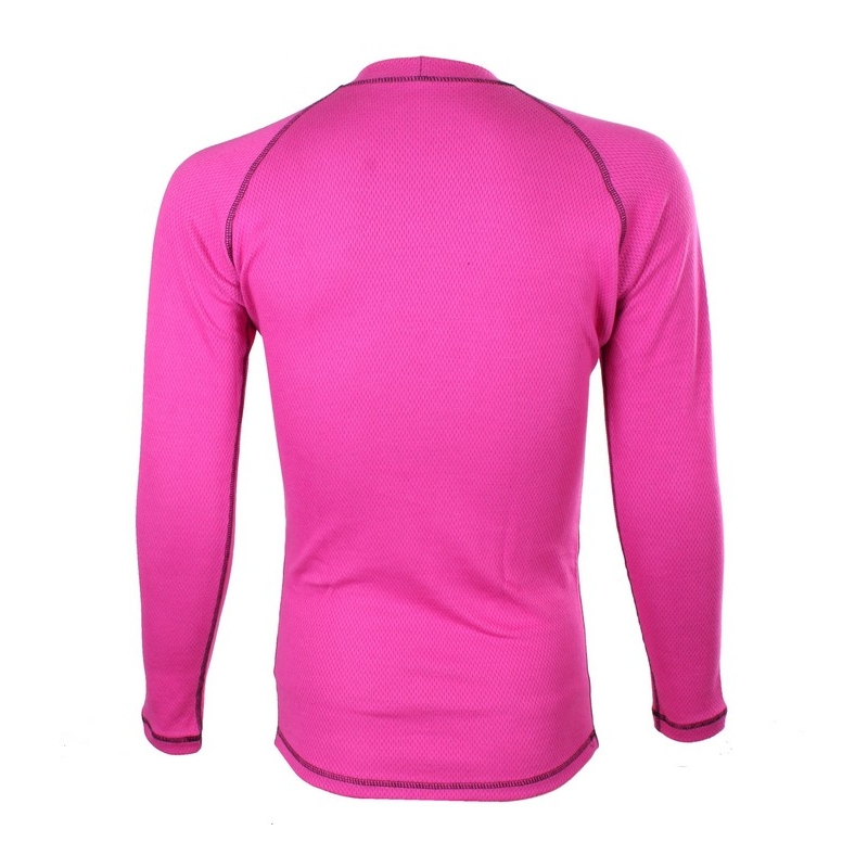 Tricou termic RSA Heat roz-negru cu mânecă lungă