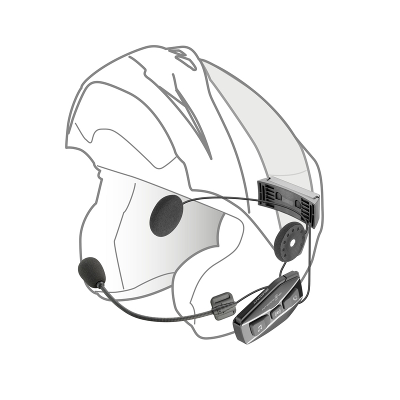 Interfon Bluetooth handsfree U-COM16 - Pachet unic