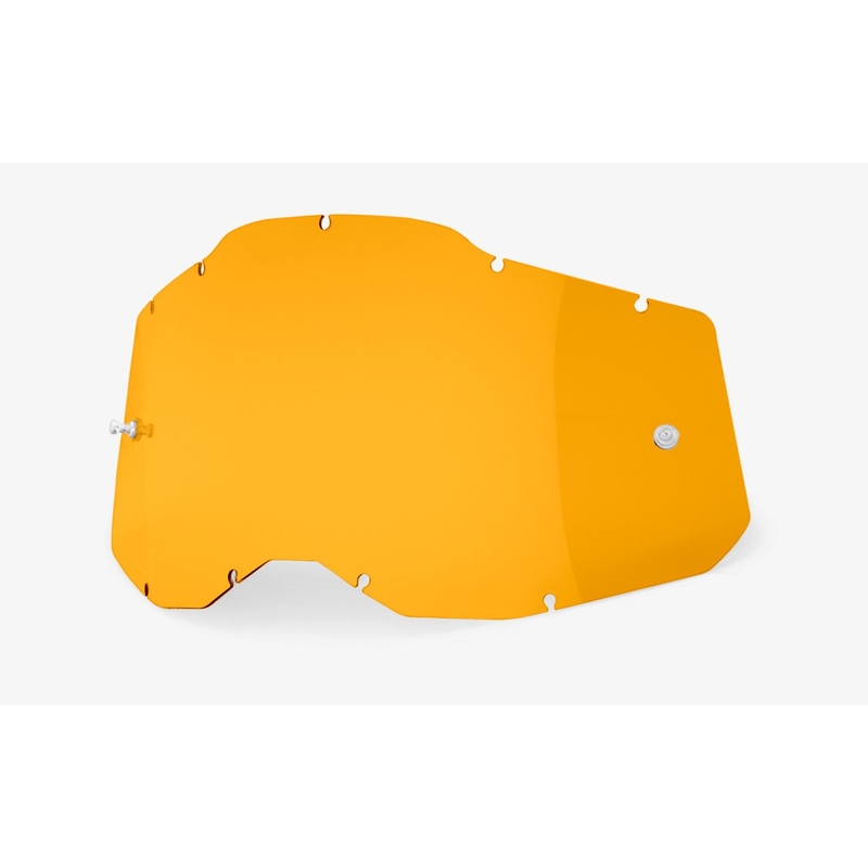 Plexi 100% Racecraft 2/Accuri 2/Strata 2 galben închis (anti-ceață)