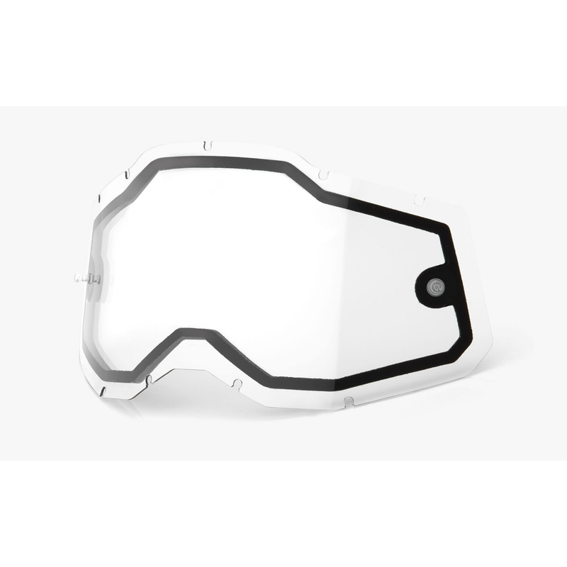Plexi 100% Racecraft 2/Accuri 2/Strata 2 dublu transparent (anti-ceață)