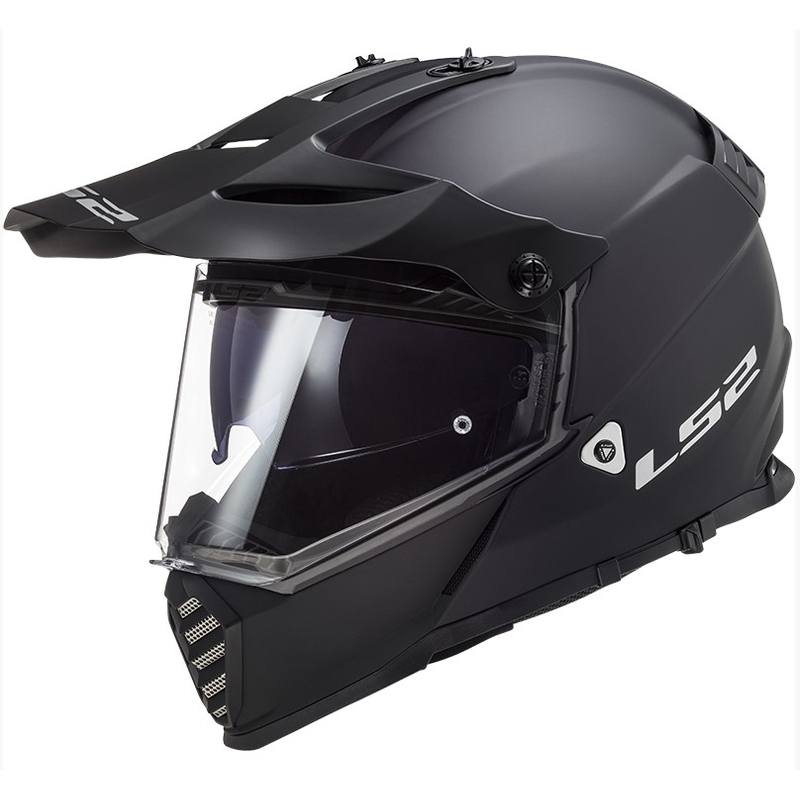 Cască de enduro LS2 MX436 Pioneer EVO negru mat - clasa II