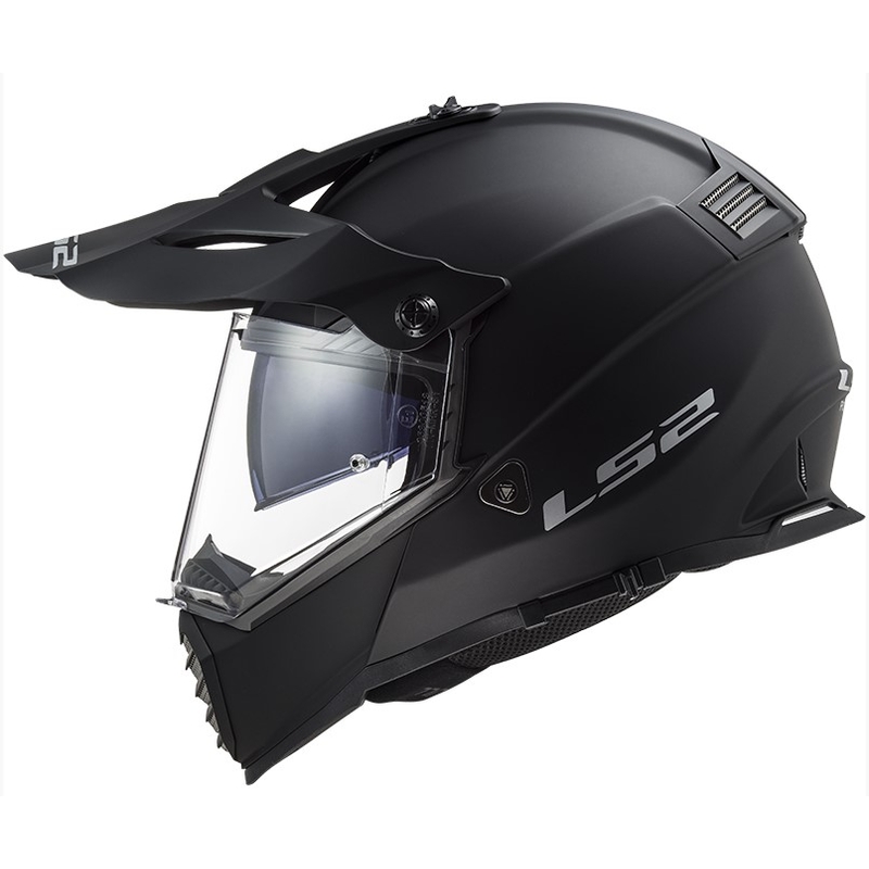 Cască de enduro LS2 MX436 Pioneer EVO negru mat - clasa II