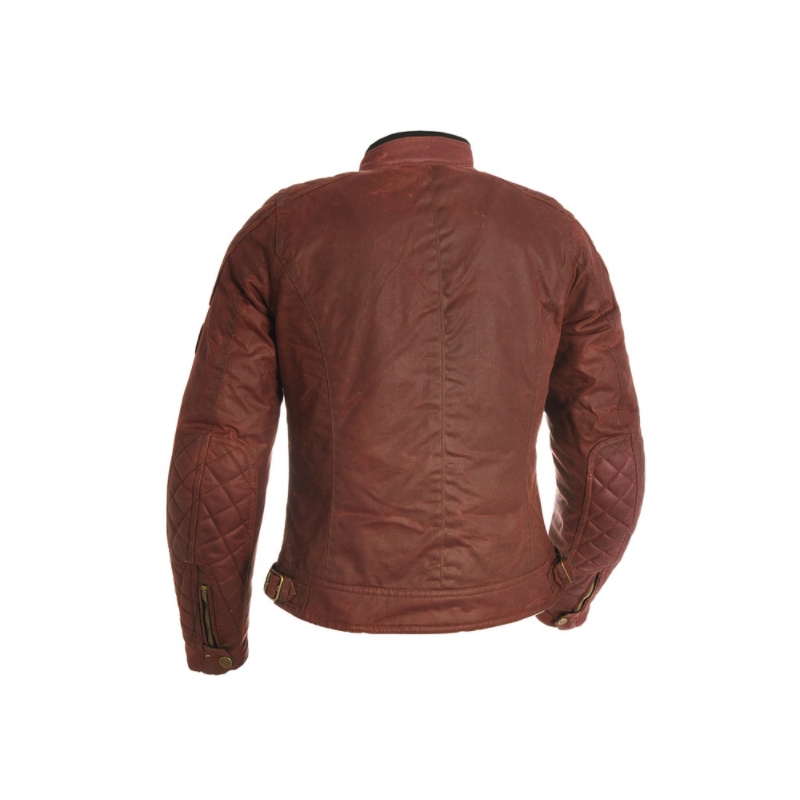 Jacheta de motociclete Oxford Holwell Brown pentru femei