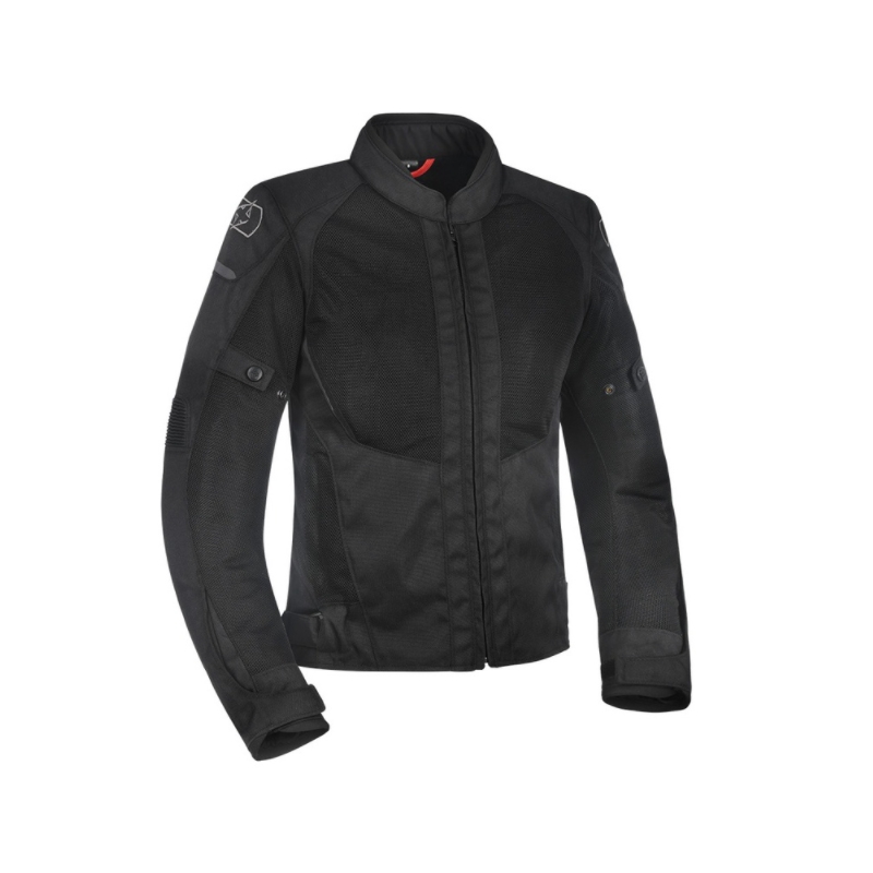 Jacheta de motociclete Oxford Iota 1.0 Air Black pentru femei