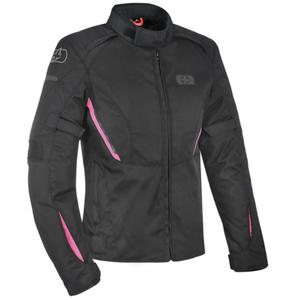 Jachetă de motocicletă Oxford Iota 1.0 Air Black and Pink pentru femei