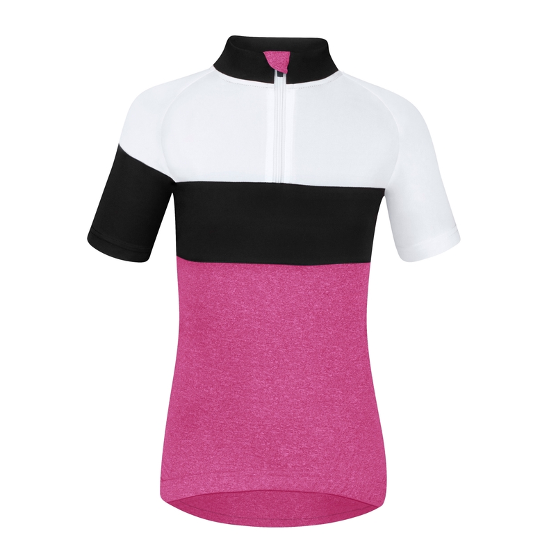 Tricou pentru copii FORCE View roz-alb-negru lichidare