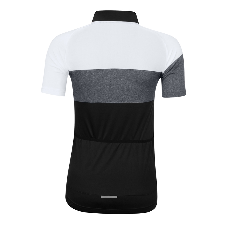 Tricou pentru femei FORCE View negru-alb-gri - mânecă scurtă lichidare