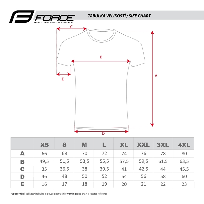 Jersey FORCE MTB X5 albastru-roșu lichidare