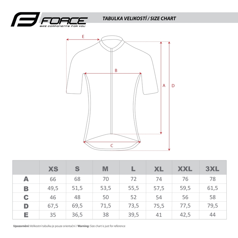 Jersey FORCE MTB Core roșu-negru lichidare