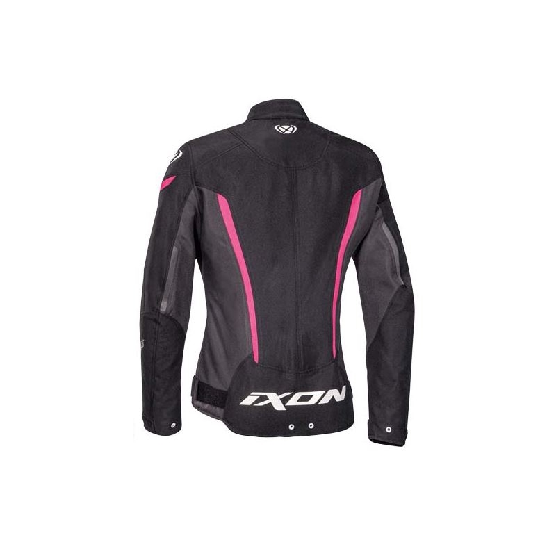 Jacheta de motociclete pentru femei IXON Striker negru și roz lichidare