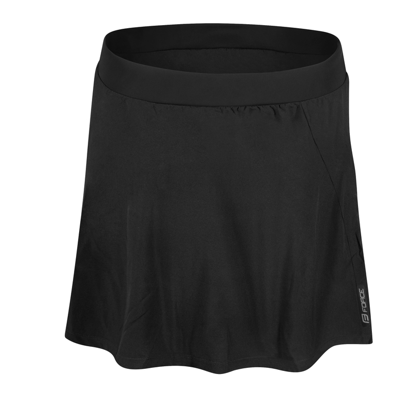Fustă pentru femei FORCE Daisy negru lichidare