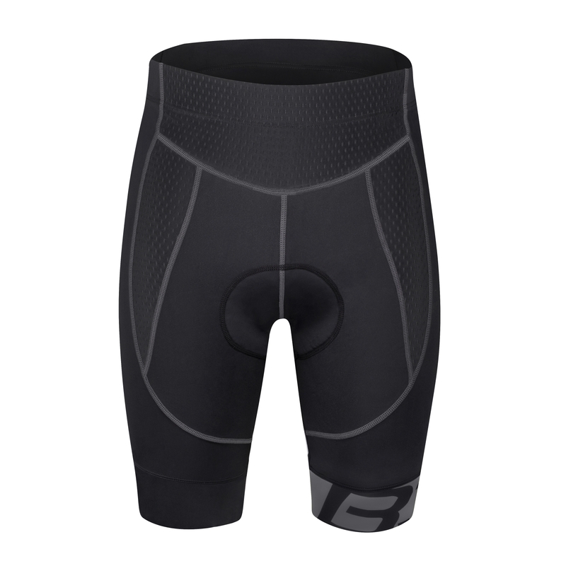 Pantaloni scurți FORCE B30 negru-gri lichidare