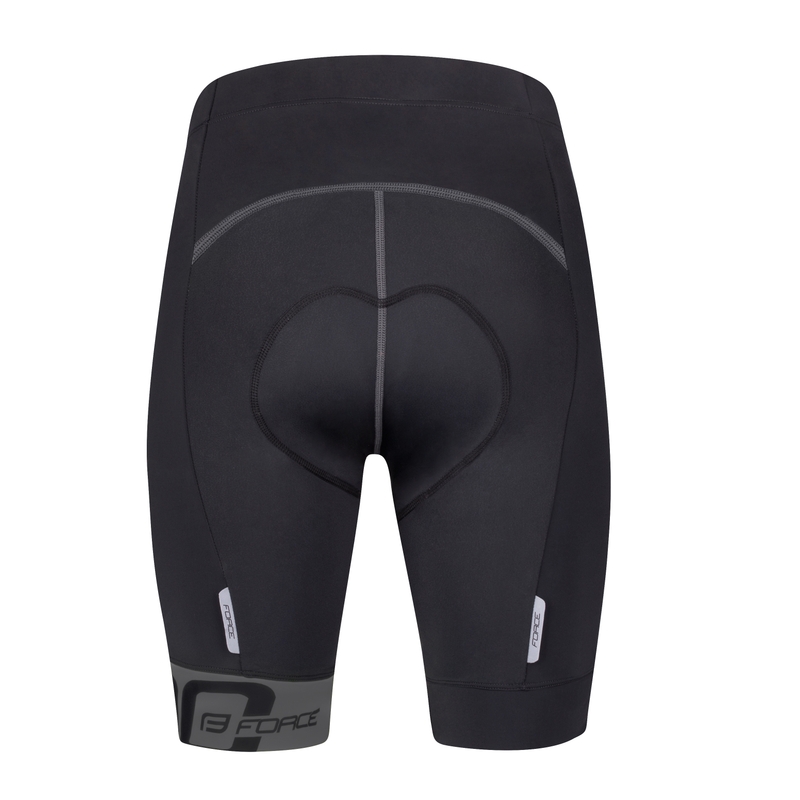 Pantaloni scurți FORCE B30 negru-gri lichidare