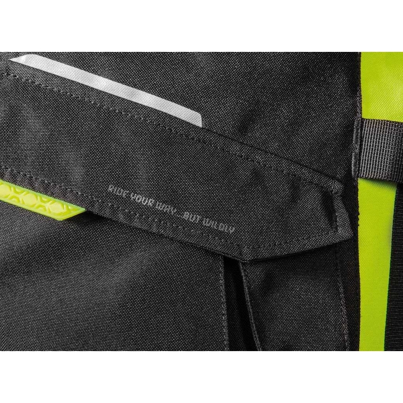 Jachetă pentru motociclete IXON Balder gri-galben-fluo výprodej lichidare
