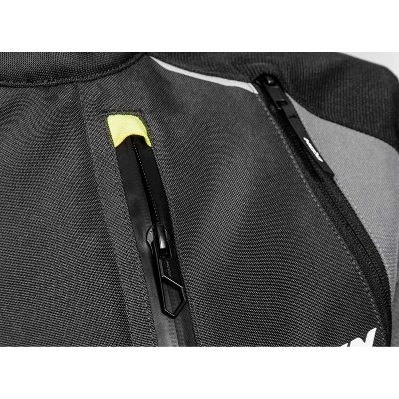 Jachetă pentru motociclete IXON Balder gri-galben-fluo výprodej lichidare