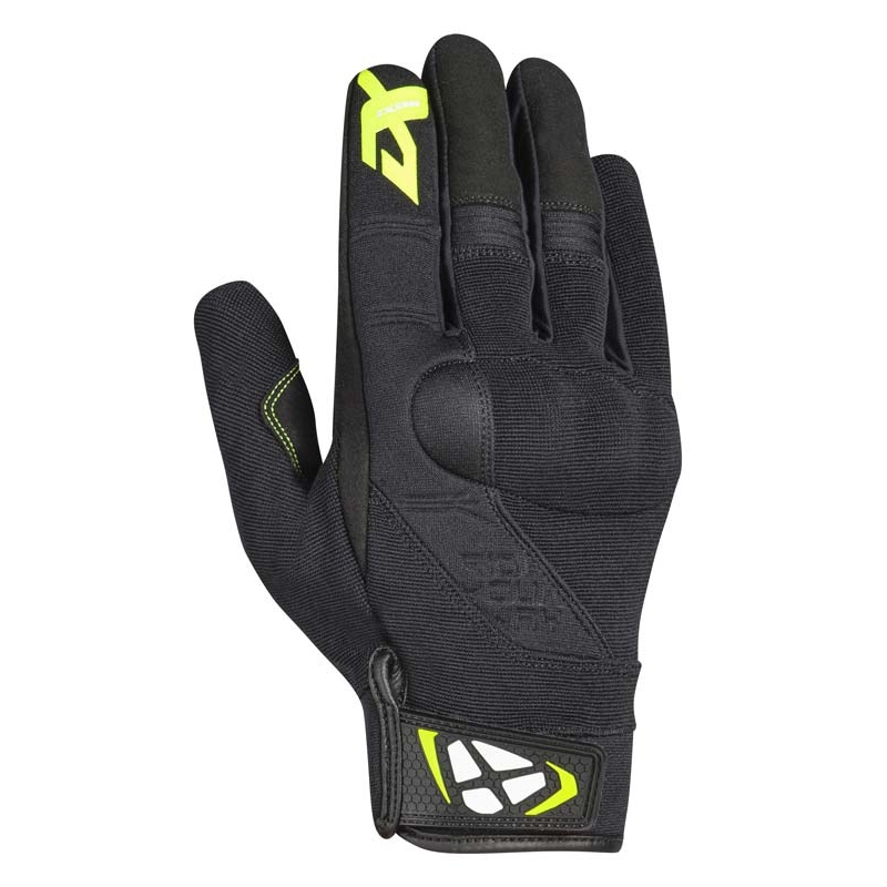 Mănuși de motociclete IXON RS Delta negru-fluo galben lichidare