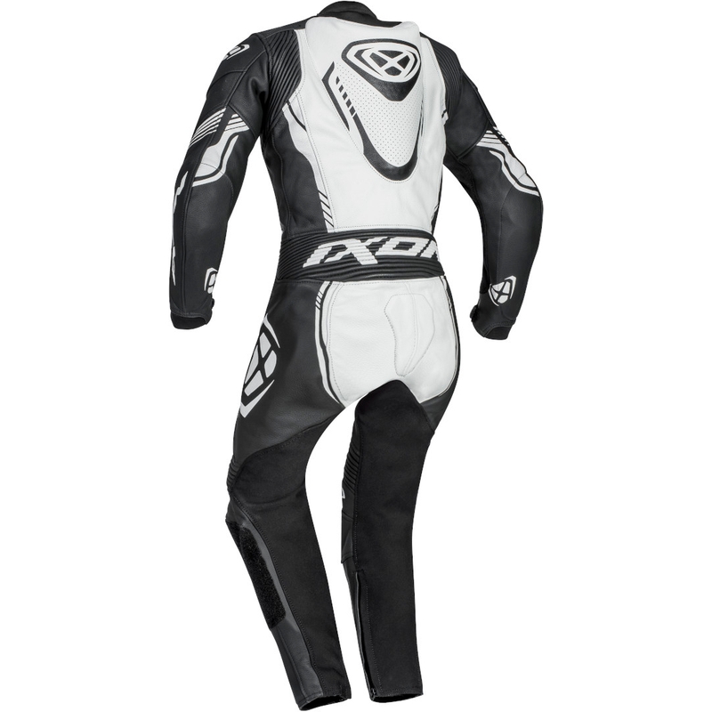 IXON Vortex Negru și alb negru și alb Motociclete Coverall pentru copii výprodej lichidare