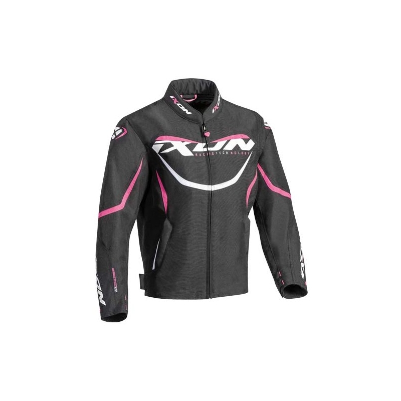 Copii Jacheta de motociclete IXON Sprinter negru-alb-roșu-rosu lichidare
