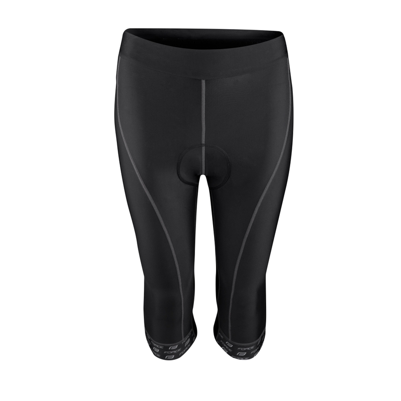 Pantaloni scurți pentru biciclete FORCE Lady negru lichidare
