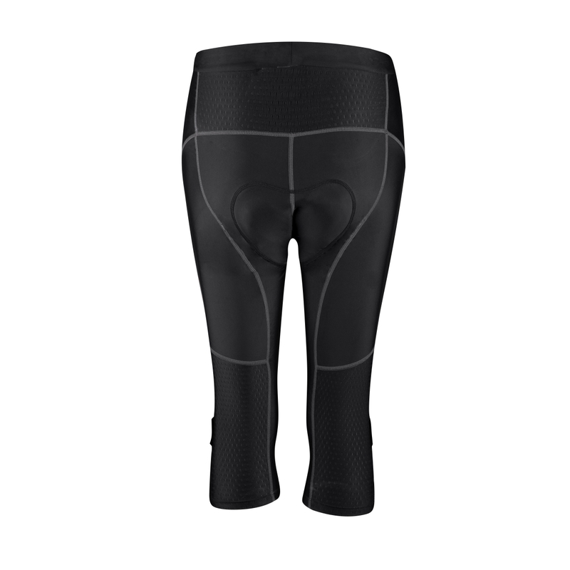 Pantaloni scurți pentru biciclete FORCE Lady negru lichidare