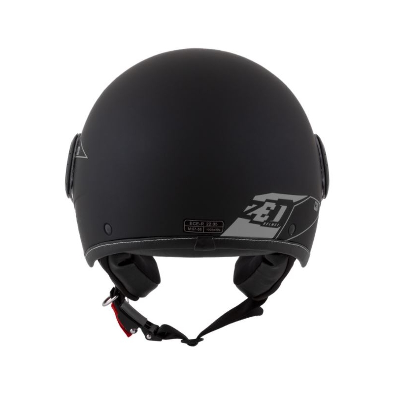 Cască de motocicletă deschisă ZED C30 negru-gri mat lichidare