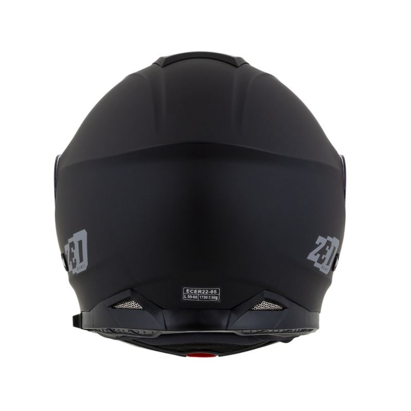 Cască de motocicletă ZED F18 negru mat
