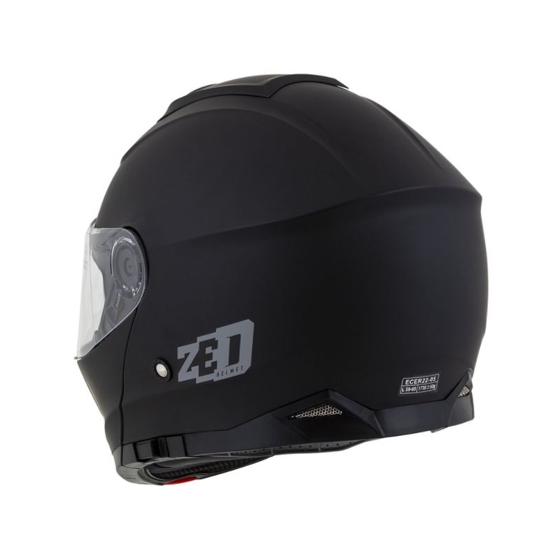 Cască de motocicletă ZED F18 negru mat