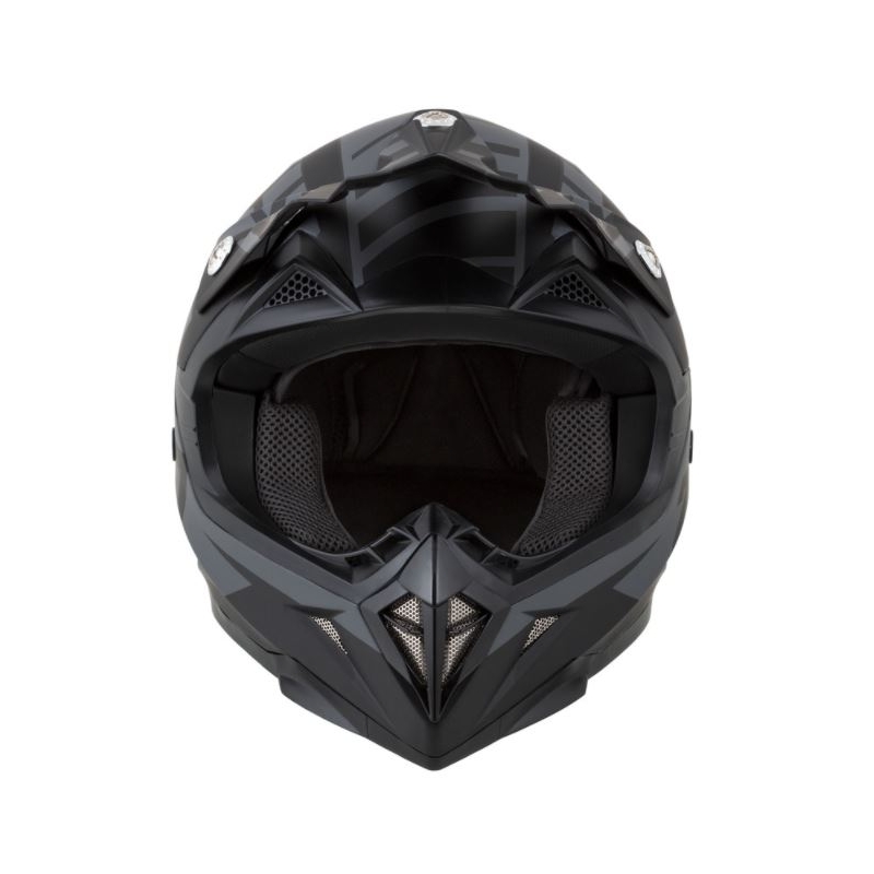 Cască de motocros ZED X1.9 negru-gri mat