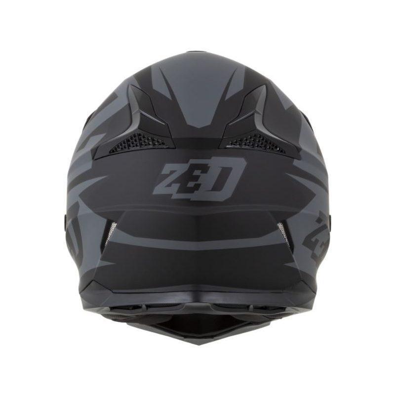 Cască de motocros ZED X1.9 negru-gri mat
