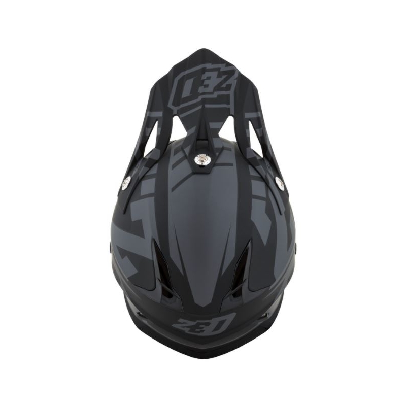 Cască de motocros ZED X1.9 negru-gri mat