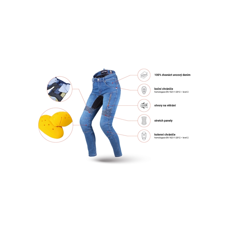 Blugi de dama Street Racer Stretch II Slim fit CE albastru