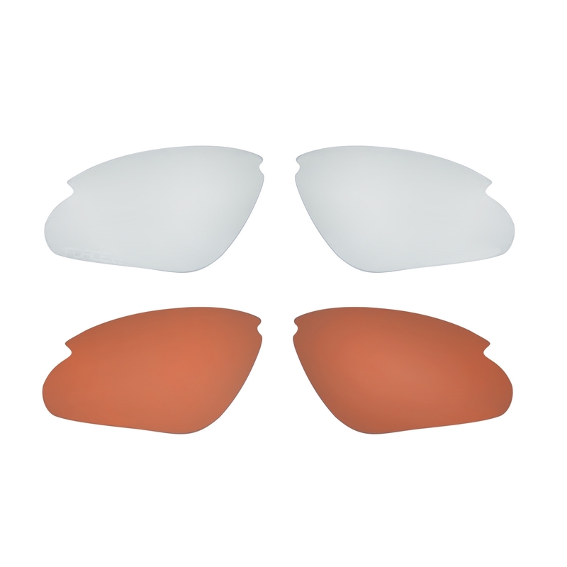 Ochelari de protecție FORCE Air alb-negru lichidare