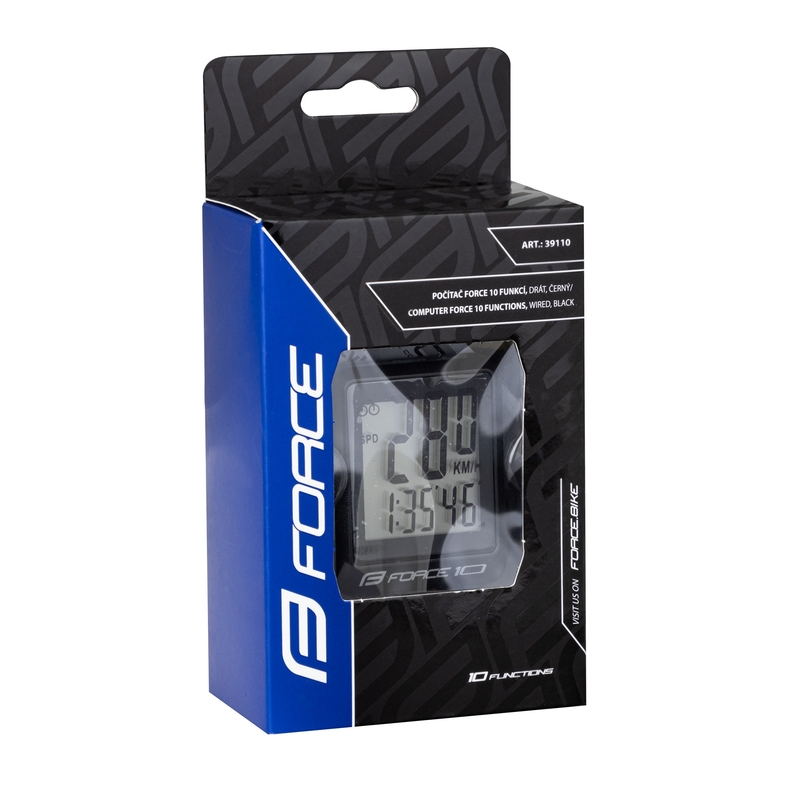 FORCE 10 cyclocomputer negru lichidare